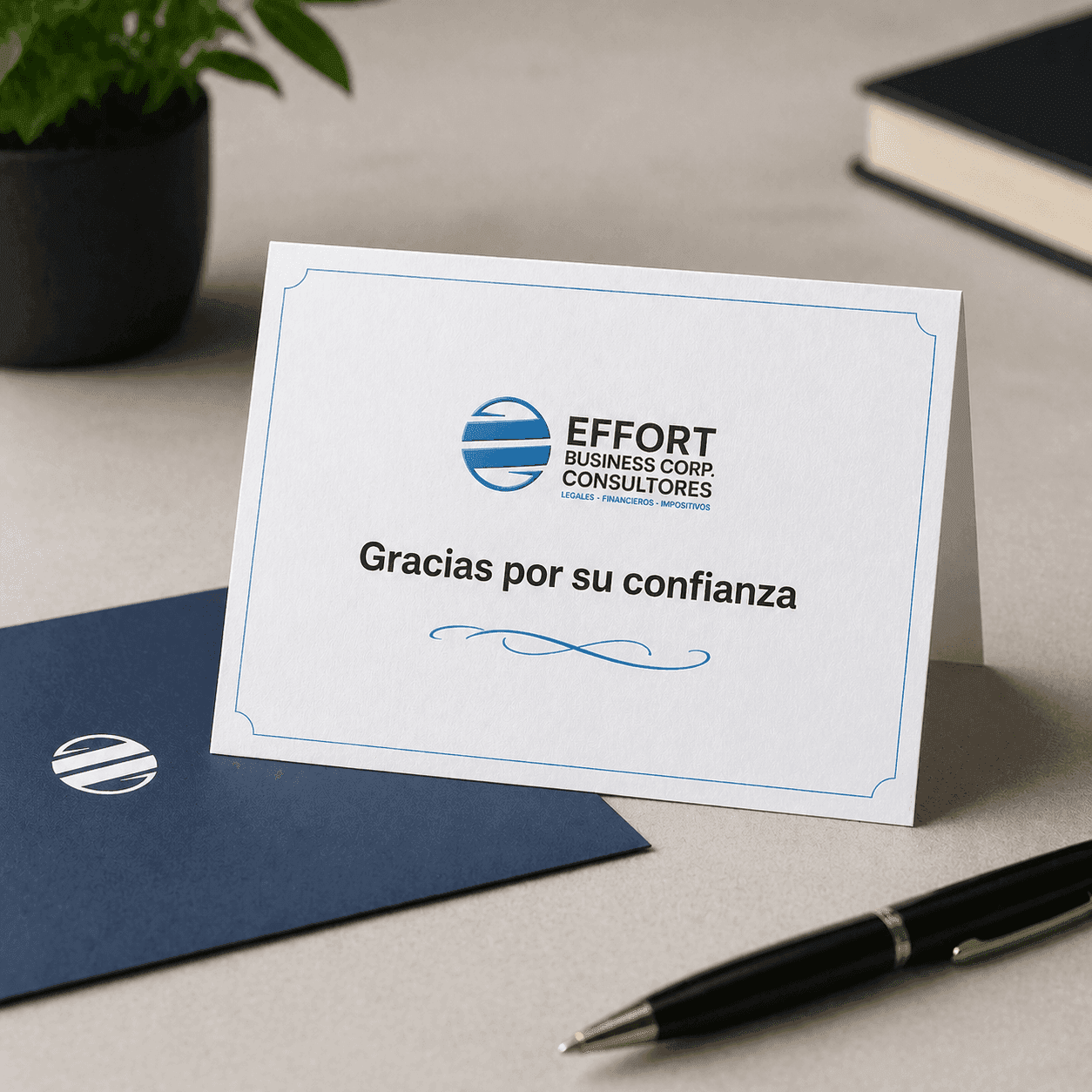 Tarjeta de agradecimiento